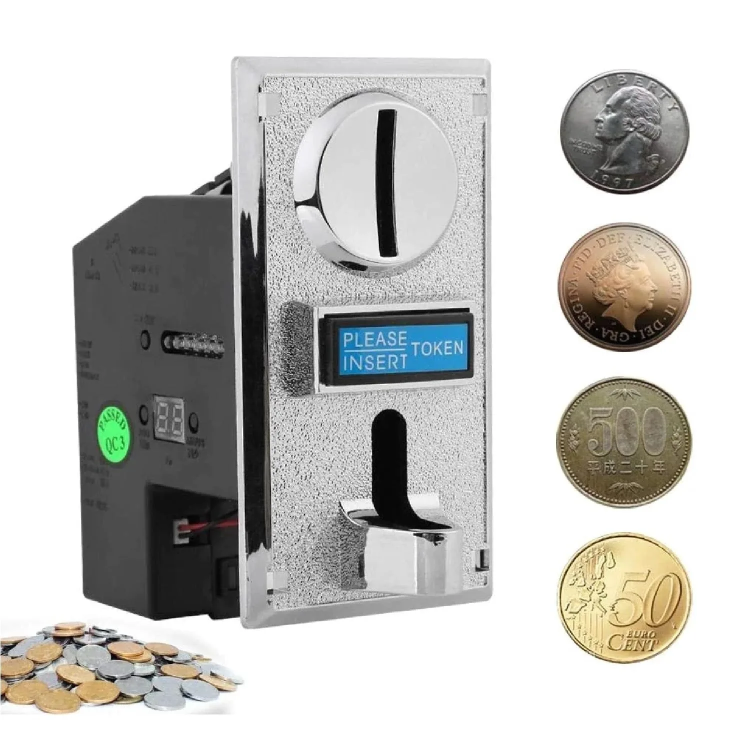 Multi Coin Acceptor Programable for Vending Machine