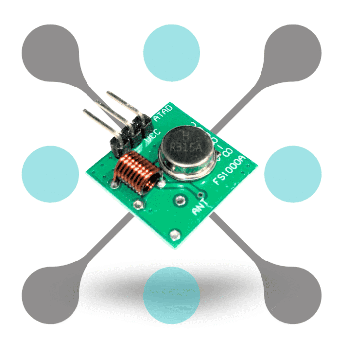 roboway rf transmitter and receiver 315Mhz