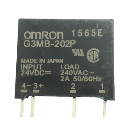 roboway solid state relay omron g3mb 202p 24vdc in 240vac 2a out