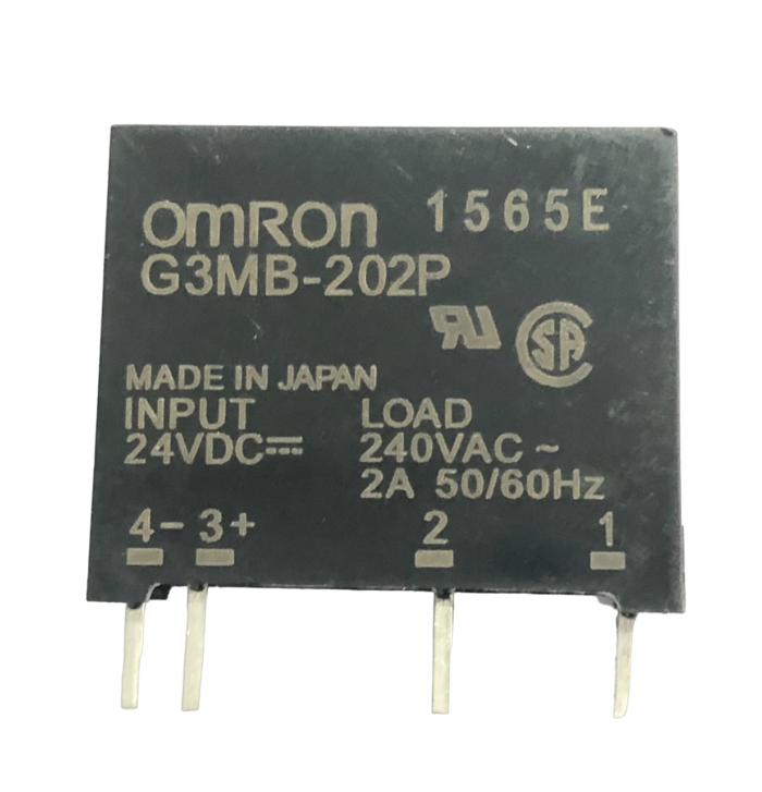 roboway solid state relay omron g3mb 202p 24vdc in 240vac 2a out