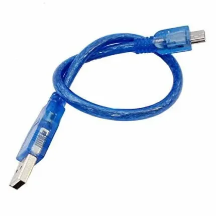 Roboway Cable for Arduino Nano USB 2.0 A to USB 2.0 Mini B 30cm