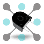 roboway zmct103e 40A pcb mount current transformer