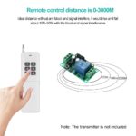 12v 433MHZ Wireless 6 channel Remote Control Switch 2000 Meters Long Distance
