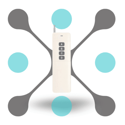 roboway 12v 433Mhz 4 Button Rf Remote 2000 Meters Range 4 Channel Wireless Remote Control