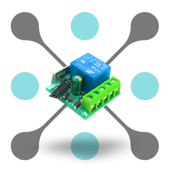roboway 433MHZ 1 Channel Wireless RF Relay Receiver
