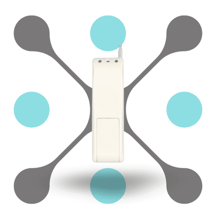 roboway 433Mhz Wireless 6 Button Rf Remote