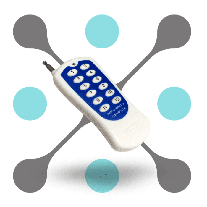 roboway IC2260 433MHz 12 Button RF Remote