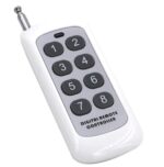 433MHZ 8 Button RF Remote Control EV1527 learning code