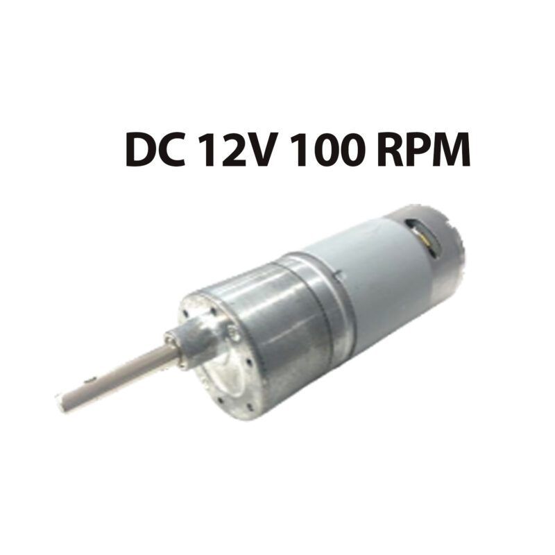 DC Strong Gear Motor 100 RPM High Torque 555 Motor