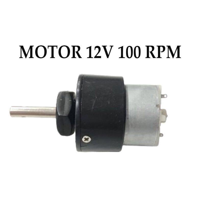 Dc Motor 12v 100Rpm High Torque Electric Micro Speed Geared Motor