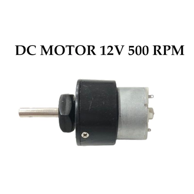 Dc Motor 12v 500 Rpm High Torque Electric Micro Speed Geared Motor