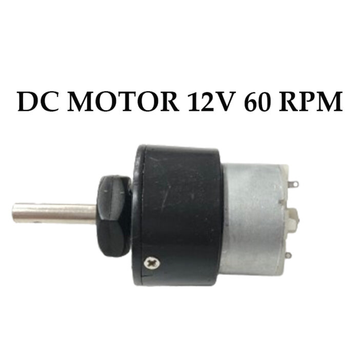 Dc Motor 12v 60 Rpm High Torque Electric Micro Speed Geared Motor