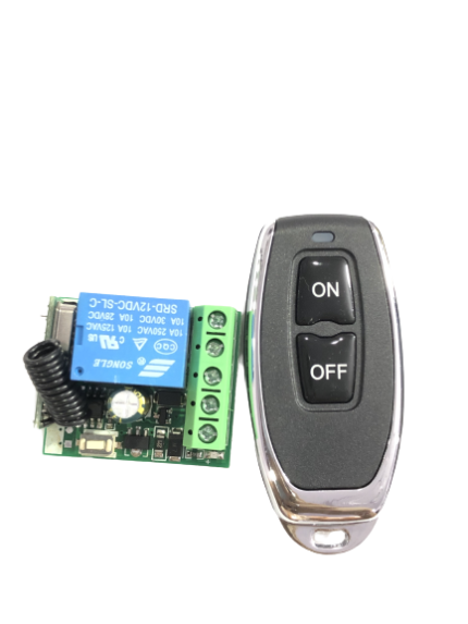 315Mhz Universal Wireless Remote Control Switch DC 12V 10A with 2 button remote roboway