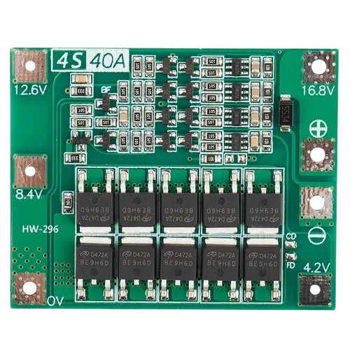 4S 40A Lithium Battery Protection Board for 3.7V NMC cells