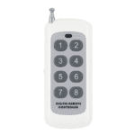 roboway 433mhz 8 button rf remote control ev1527 learning code