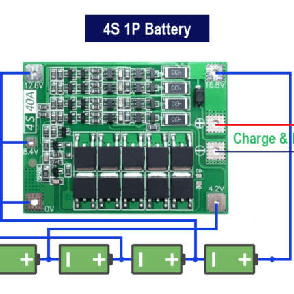 roboway 4s 40a battery protection for 3.7v nmc cells