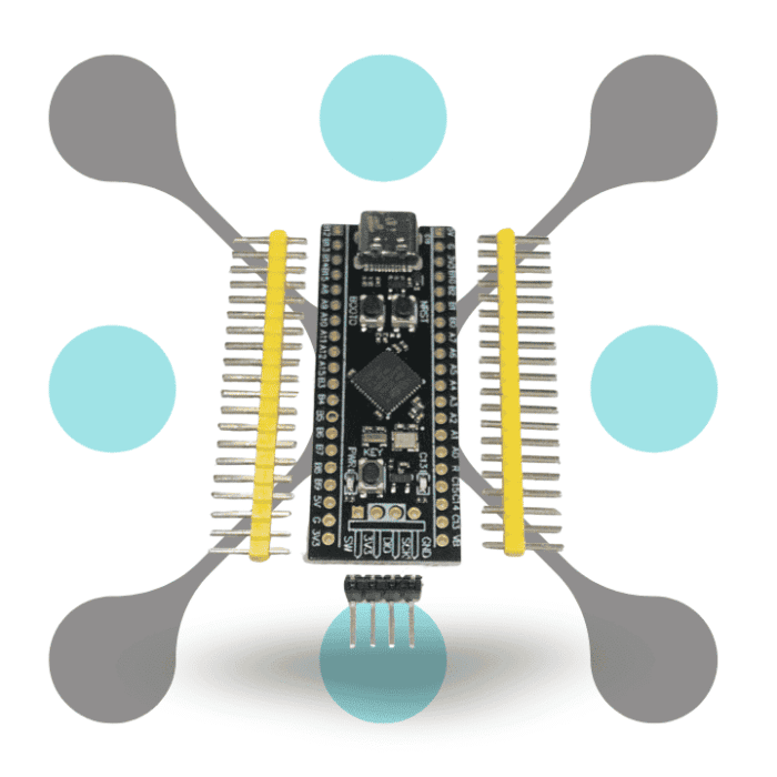 roboway STM32F411CEU6 Minimum System Board