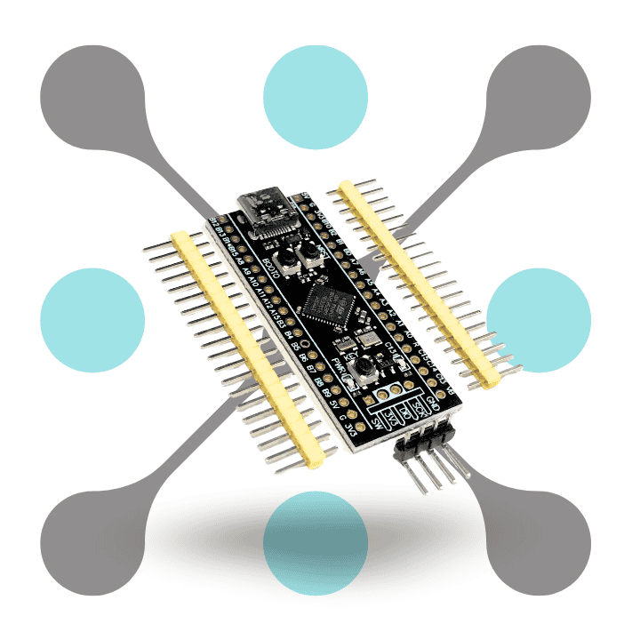 roboway STM32F411CEU6 Minimum System Board Microcomputer STM32 ARM Core Board