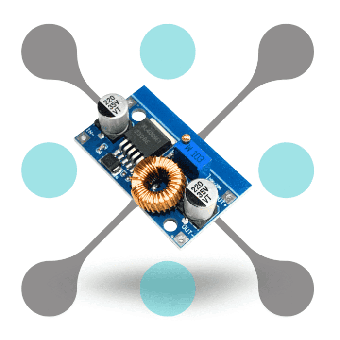 roboway XL4005 5-32V 5A Adjustable Step Down Dc-Dc Buck Converter