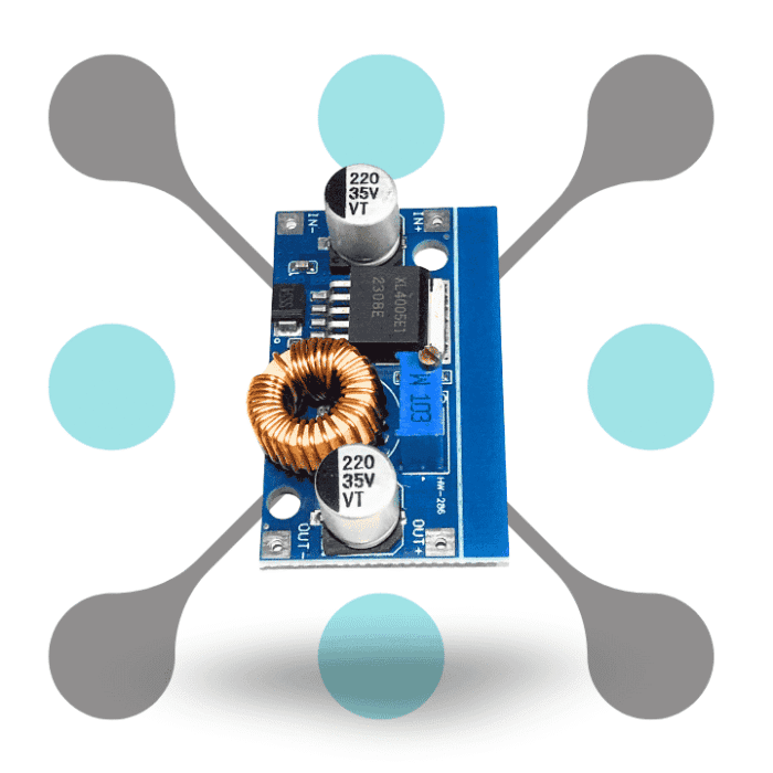 roboway xl4005 5-32V 5A Adjustable Buck Converter