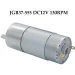 roboway JGB37-555 DC12V 130RPM High Torque Gear Motor