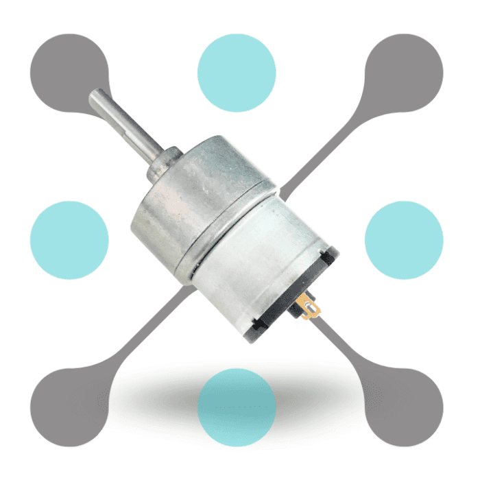 roboway 12V Side shaft 520 motor 300RPM