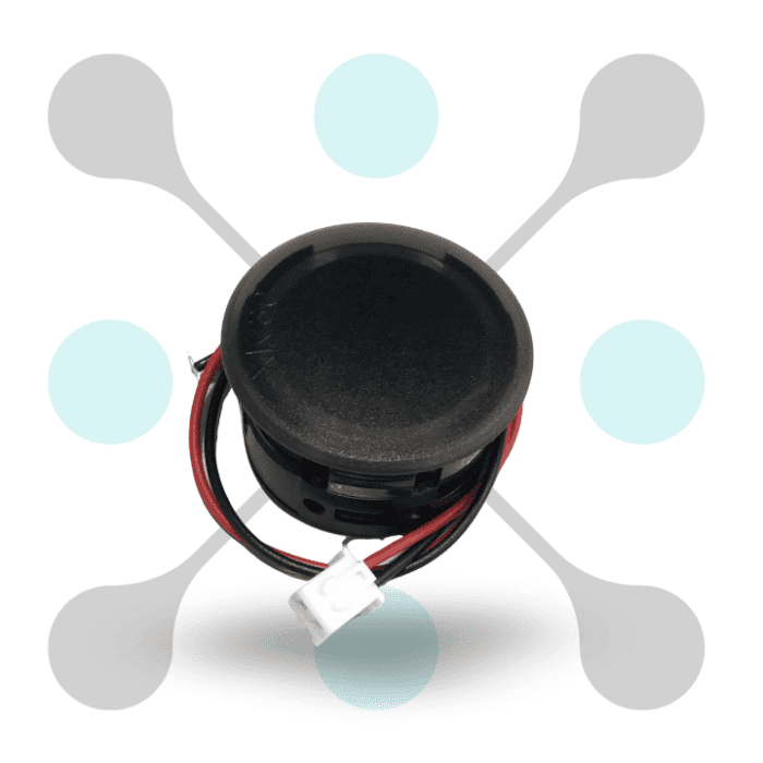 roboway Round Red LED Display Two-Wire Voltmeter