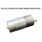 RW 24V 150RPM 555 High Torque Gear Motor