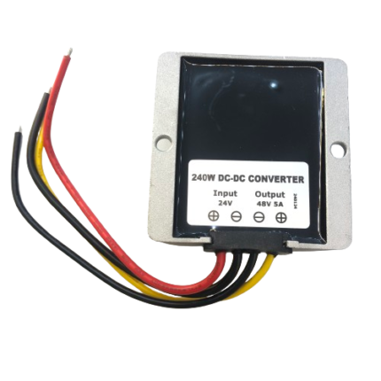 roboway 24V To 48V 5A 240w DC-DC Boost Step Down Up Converter IP68