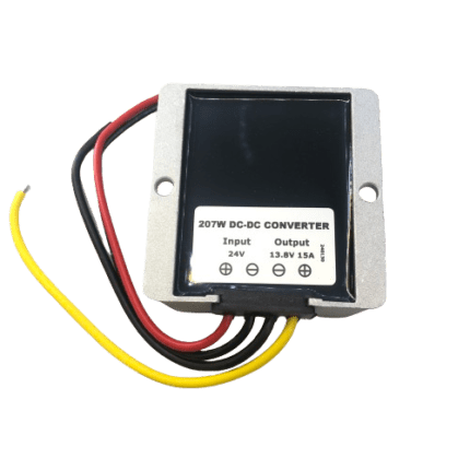 DC 24V to 13.8V 15A 207W Buck DC/DC Power Converters step down IP68