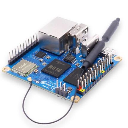 Orange Pi Zero H618 Mini PC with 1GB DDR4 RAM, WiFi, Bluetooth, and BLE