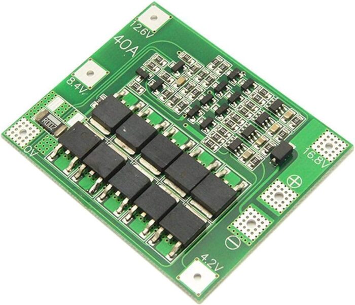 3 Series 40A 18650 Lithium Battery Protection Board 11.1V 12.6V Without Balance