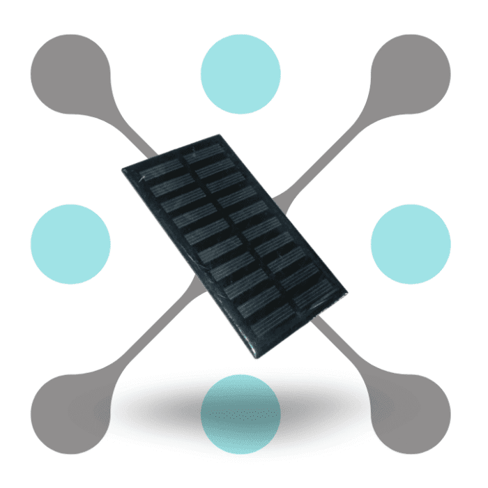 roboway 107x61mm Mini Solar panel 5V 180mA Cell Module