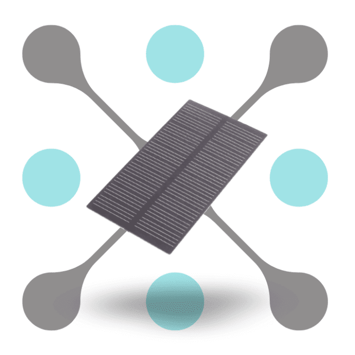 roboway 107x61mm Mini Solar panel