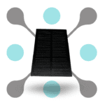 roboway 110 x 69mm 5V 180mA Mini Solar panel