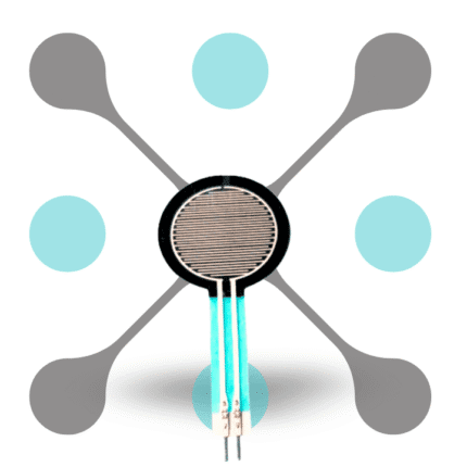 roboway 30mm 1.18inch Circular Force Sensor