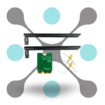 roboway Intel AX211NGW Tri-Band Wi-Fi 6E Module