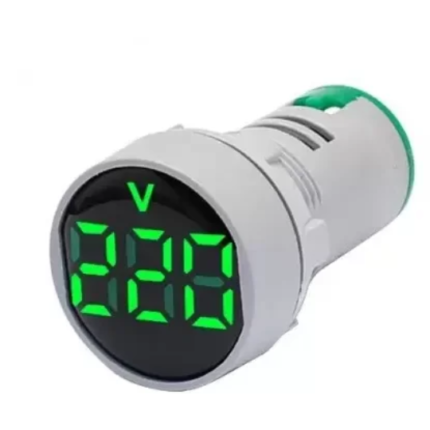 Green AC 20-500V Digital AC Voltmeter Voltage Meter Gauge Digital Display Indicator measuring range 25-500v