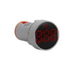 Red AC 20-500V Digital AC Voltmeter Voltage Meter Gauge Digital Display Indicator measuring range 25-500v