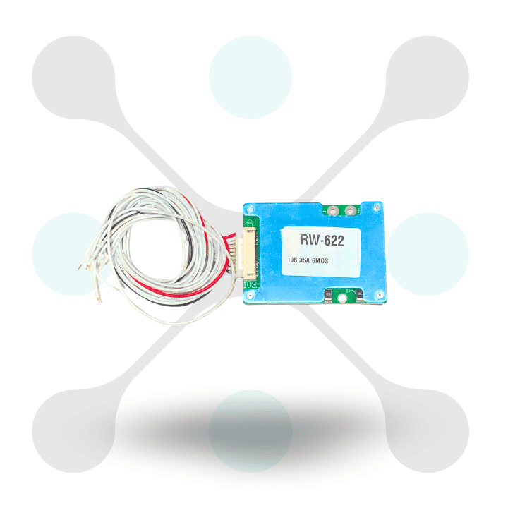 roboway 10S 35A 6MOS BMS Lithium 18650 Battery Charge Board