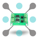 roboway 2 channel Optocoupler PC817 Isolation Module