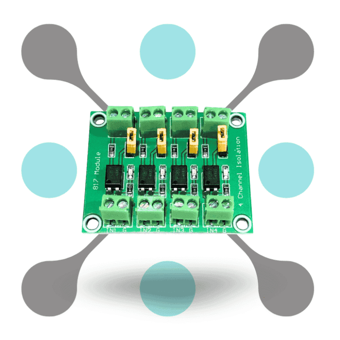 roboway PC817 4 ch Optocoupler