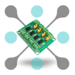 roboway PC817 4 channel Optocoupler Isolation Module