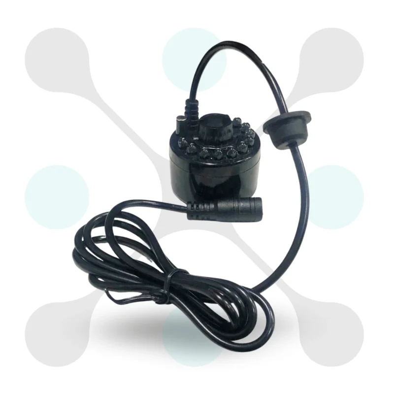 roboway Water to Fog Converter Mist Maker Machine With 12 Color LED Lights Fog Atomizer