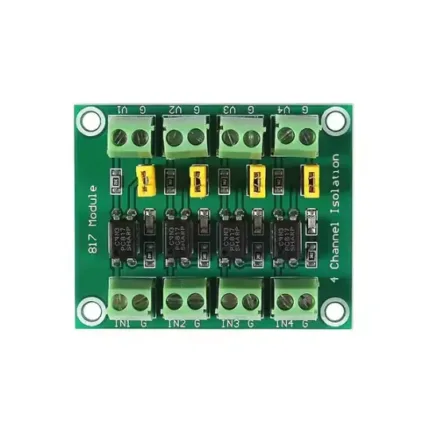 roboway pc817 4ch optocoupler isolation module
