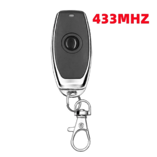1 button black waterproof rf remote transmitter 433.92mhz ev1527 ic upscale superior open button wireless