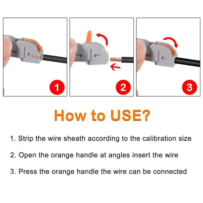 roboway 2 terminal lever wire connector user mannual