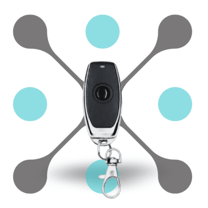 roboway EV1527 433Mhz 1 Button RF Remote 100 Meter Range