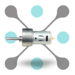 roboway high torque gear motor 200 rpm