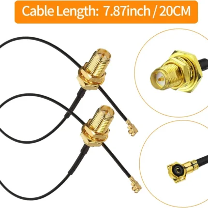 roboway two 10 inch rp sma cable and antenna